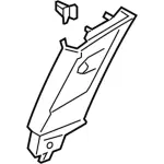 Upper Center Pillar Trim