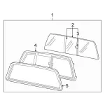 2008-2010 Ford - Back Glass