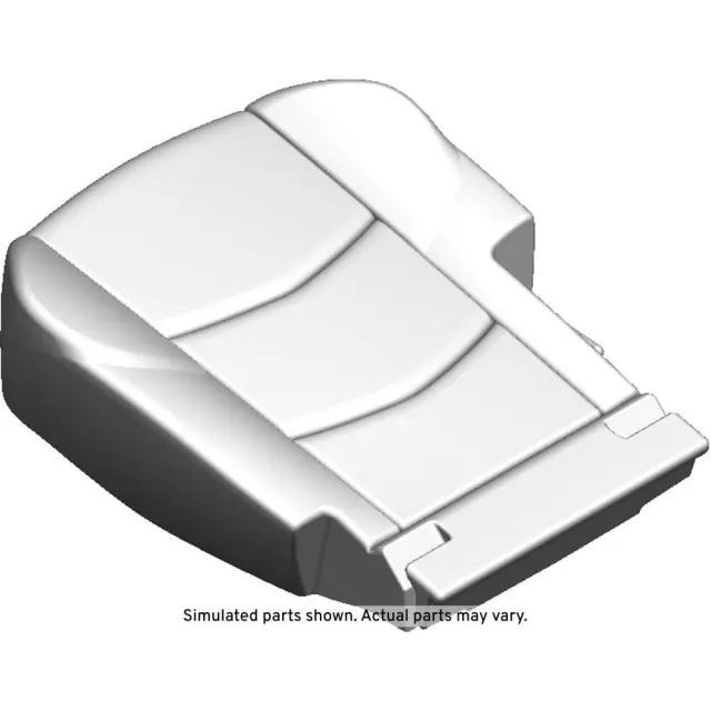 2015-2020 GM - Jet Black Rear Driver Side Seat Cushion Cover