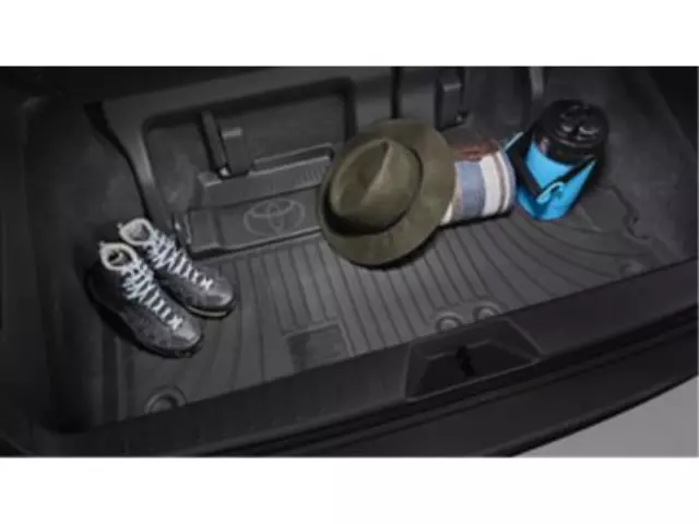 Genuine Toyota Cargo Tray PT218-42061 For 2006-2012 RAV4 – Black Rubber Waterproof Mat