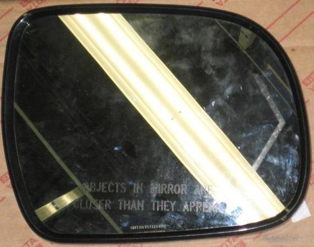 87931AE051 Mirror Glass 2009 2010 Toyota Sienna Boch Toyota South