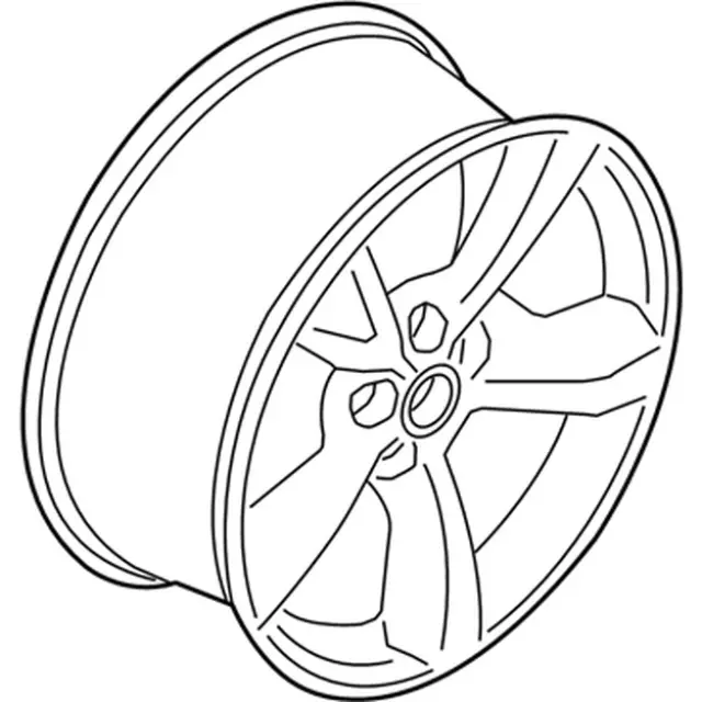 Genuine OEM Ford Part - Wheel, Alloy JR3Z-1007-D | Genuine OEM