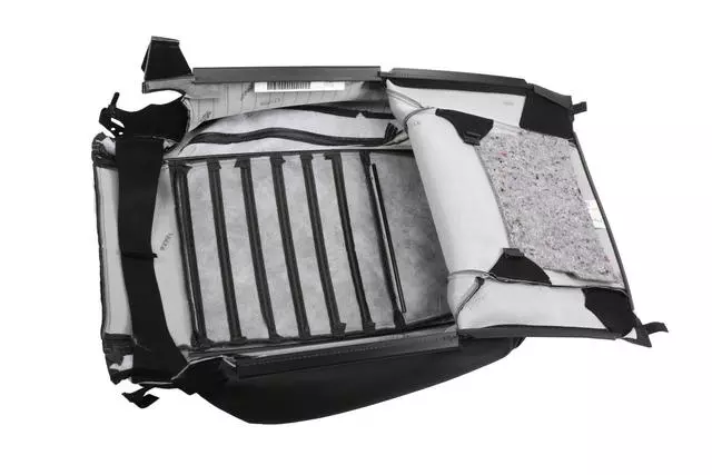 Jet Black Driver Seat Back Cover