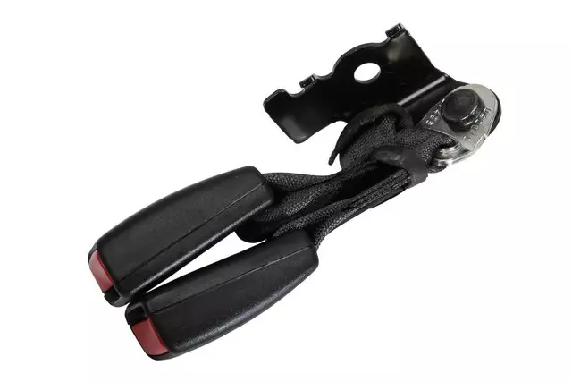 Ebony Rear Seat Belt with Buckle