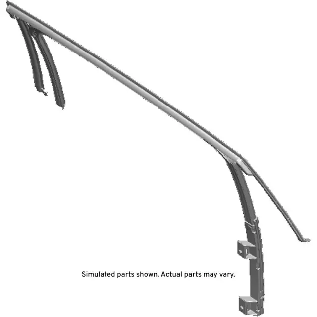 Rear Passenger Side Door Window Weatherstrip