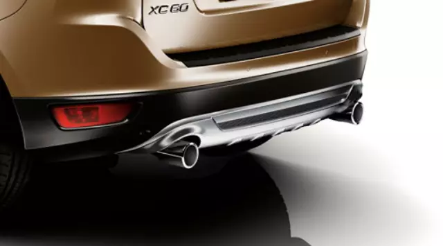 Exhaust System With Unique Rear Skid Plate