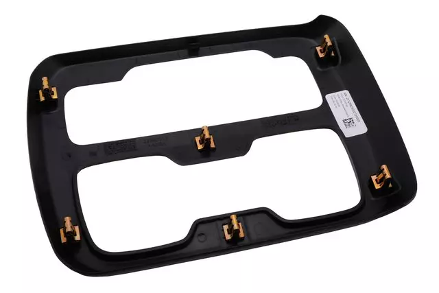 Smoked Mahogany Front Floor Console Trim Plate