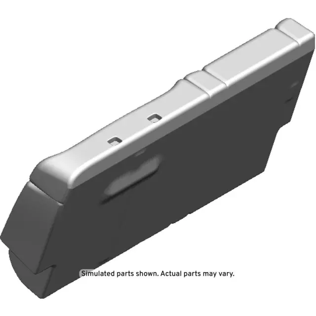 Black Rear Driver Side Seat Back Cover