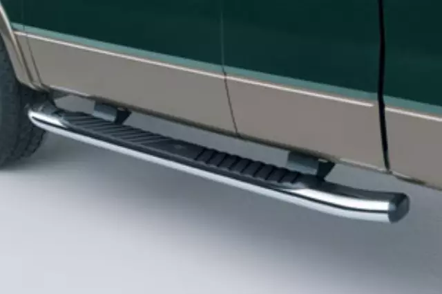 4 In Chromed Aluminum Step Bars - Supercab