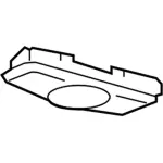 2015-2022 Ford - Dome Lamp