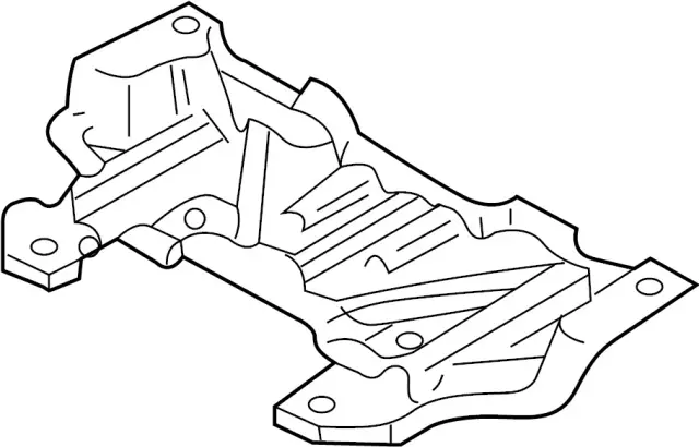 Radiator Support Splash Shield