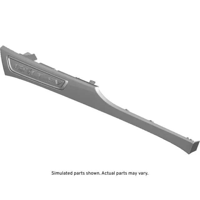 Front Passenger Side Fender Upper Rear Molding