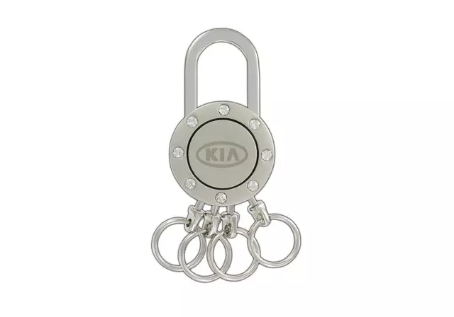 Key Chain, Round Shape W/ Rings