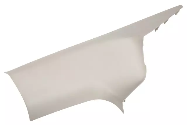 Light Opal Gray Passenger Side Body Lock Pillar Upper Trim Panel