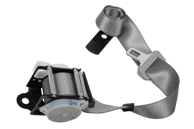 Titanium Rear Passenger Side Seat Belt with Retractor