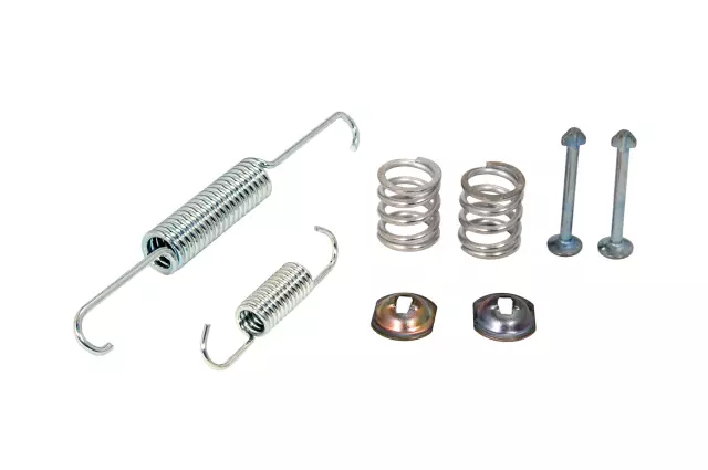 Rear Parking Brake Hold Down Spring Kit with Springs and Pins