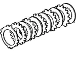 2002-2011 Ford - Transmission Clutch Friction Plate