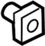 Upper Center Pillar Trim Clip