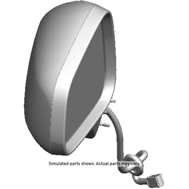 Primed Driver Side Door Mirror