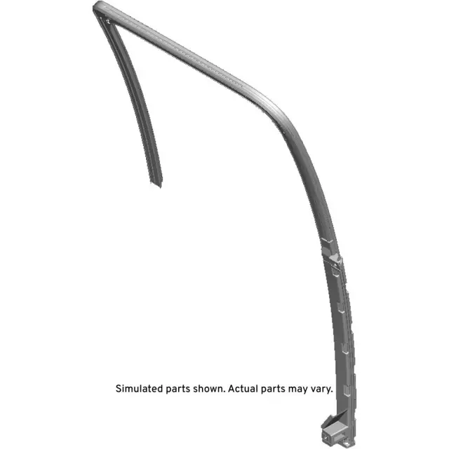 Driver Side Door Window Glass Run Channel