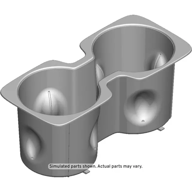 Front Floor Console Cup Holder Liner