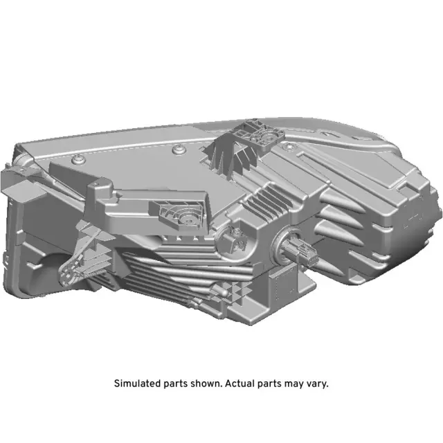 Passenger Side Headlamp