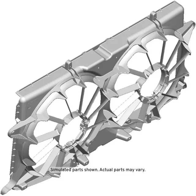 Engine Cooling Fan Rear Shroud