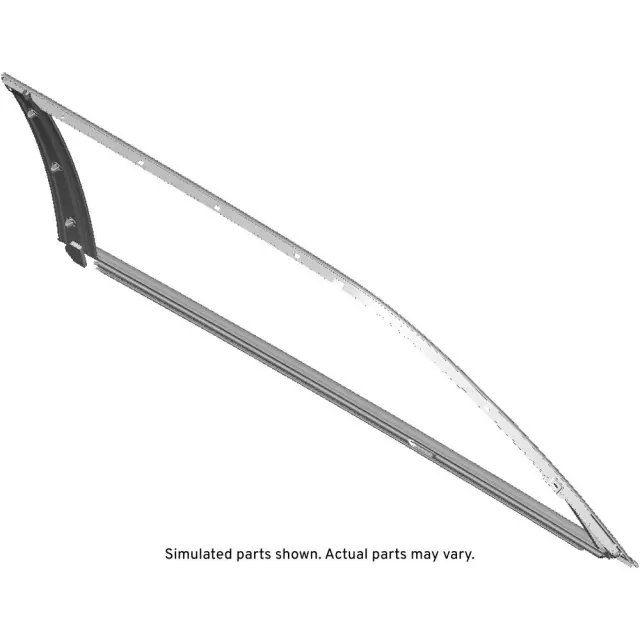 2000-2011 Cadillac - Passenger Side Rear Door Window Molding