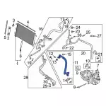 A/C Refrigerant Suction Hose