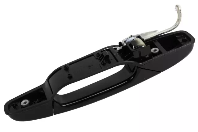 Black Rear Driver Side Exterior Door Handle