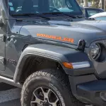 Jeep Wrangler Logo Graphic, Orange, sold by Visco