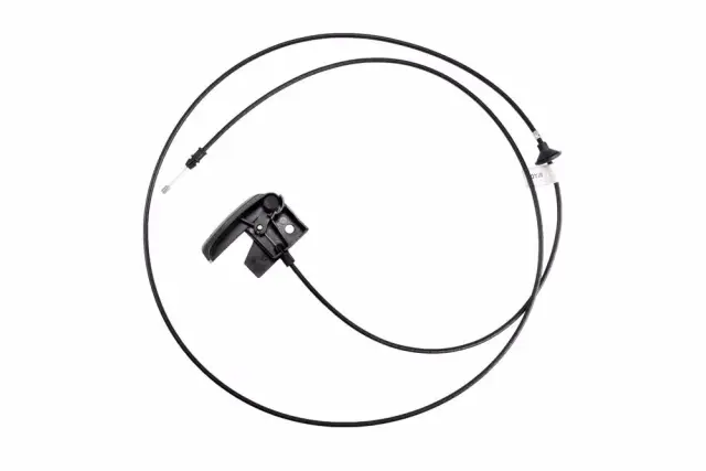 Genuine OEM Ford Hood Latch Release Pull Handle & Cable Kit For 1998-2011 Crown Victoria, Grand Marquis, Town Car (6W1Z-16916-A)