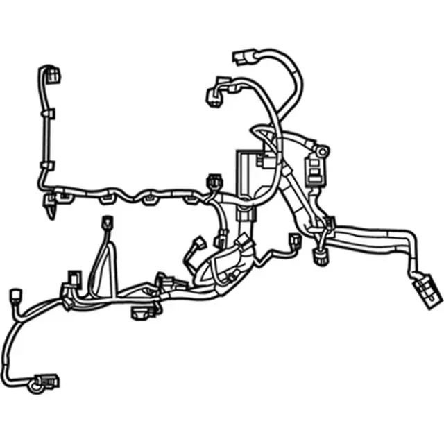 2014 Ford Fiesta Engine Wiring Harness D2BZ-12A581-Q | OEM