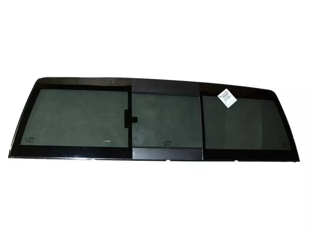 thumbnail interactive-video image 1 of K&L Non-Heated Stationary Rear Window Glass – For Dodge Ram 1500 (2009-2018) & 2500-5500 (2010-2025), Tinted Tempered Glass 1 of 3