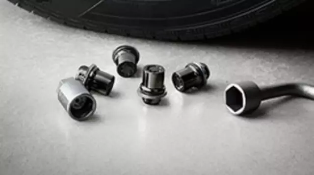 Alloy Wheel Locks - Black Pvd