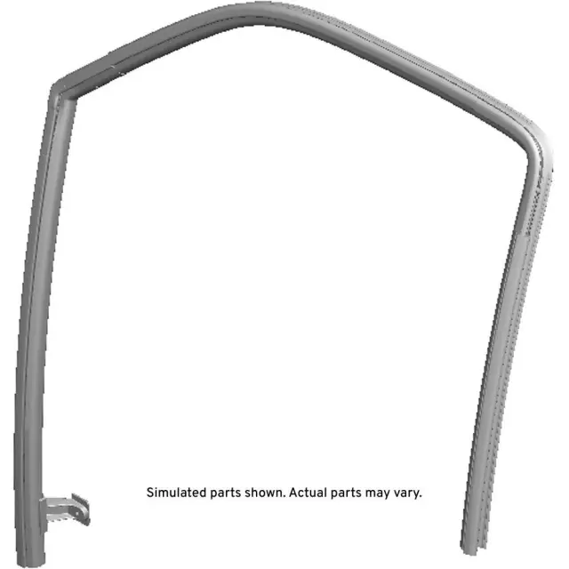 (Replaced by 85132078) Driver Side Front Door Upper Window Channel