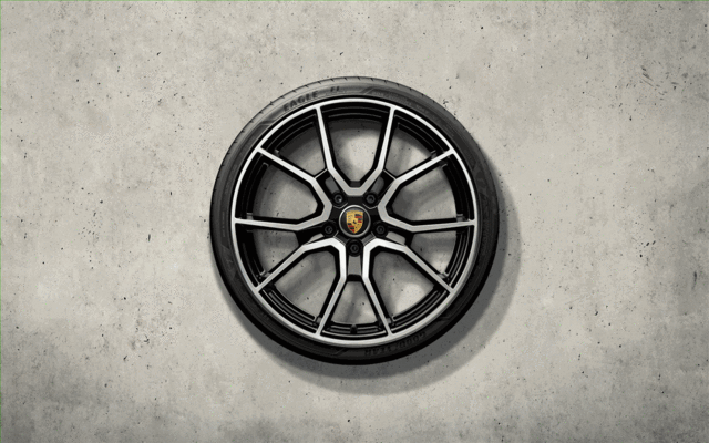 Genuine Porsche 9J1-073-660-M |21-Inch Rs Spyder Design Summer