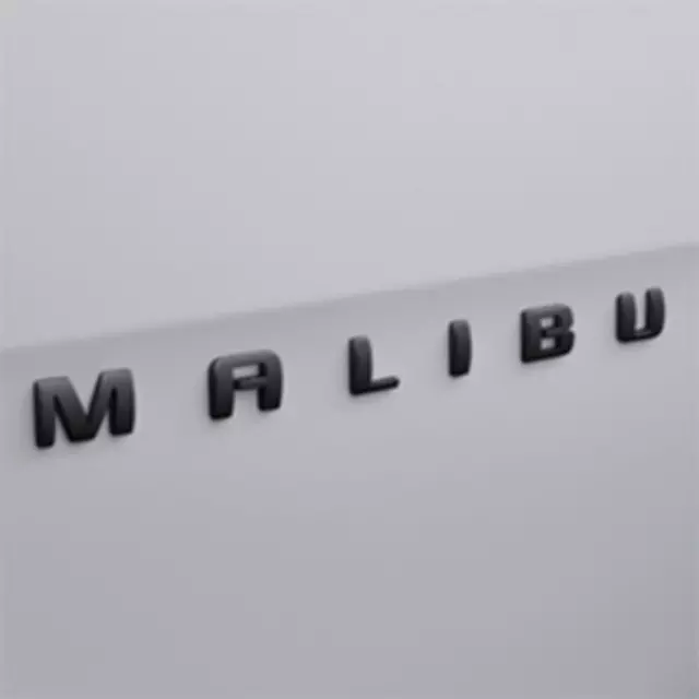 Malibu Emblem Package in Black