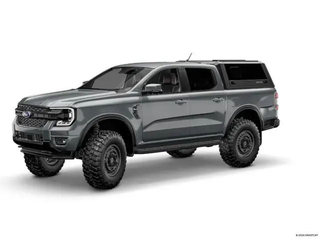 2025 Ford Ranger Rsi Matte Black Smart Bed Cap For 5ft Bed