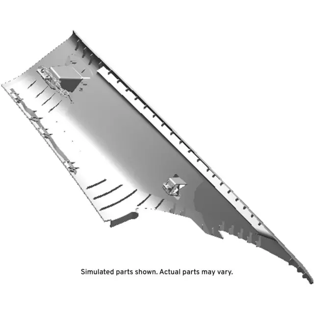 Brownstone Driver Side Body Side Rear Window Garnish Molding