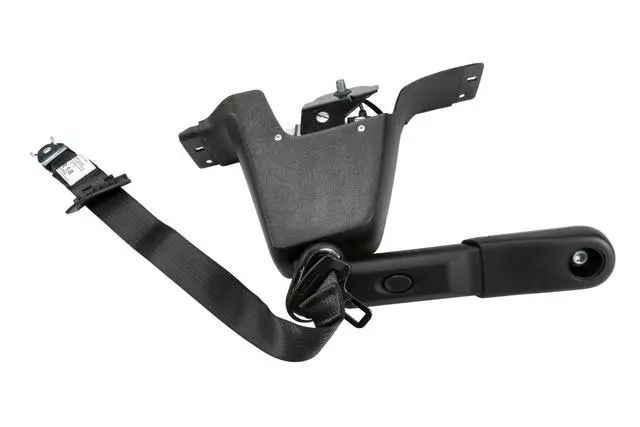 Ebony Passenger Seat Belt with Retractor and Pre-Tensioner
