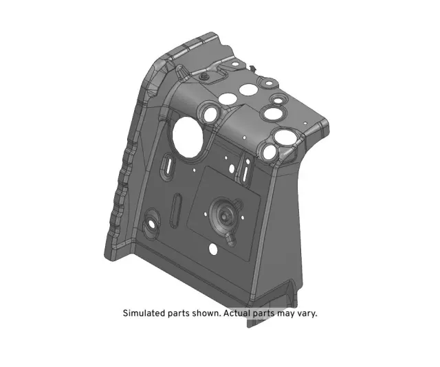 Driver Side Body Lock Pillar Inner Panel