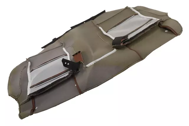 Jet Black Rear Passenger Side Seat Cushion Cover