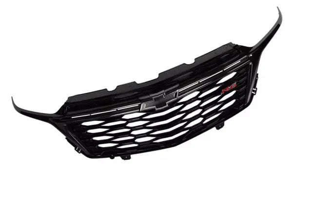 Happy19star Front Bumper Grille For 2022-2023 Chevrolet Equinox, Chrome Black Honeycomb