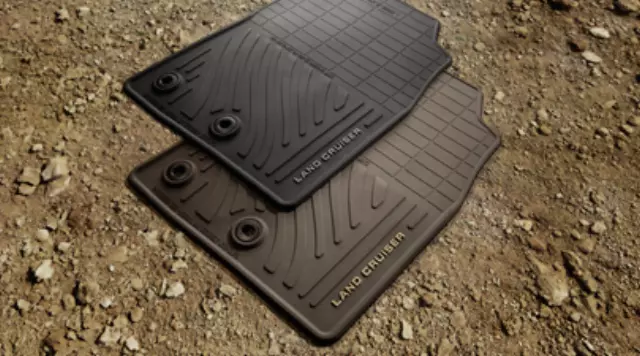 2013-2016 Toyota Land Cruiser - Land Cruiser All Weather Mats Brown