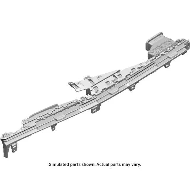 2021-2024 Cadillac - Black Passenger Side Instrument Panel Center and Outer Air Outlet