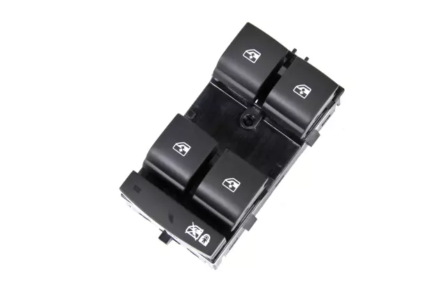 Jet Black Front Door Window Control Switch