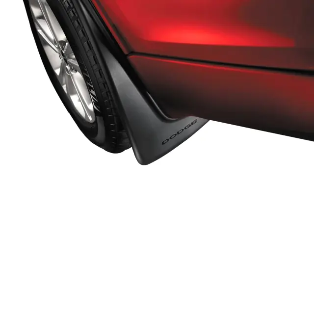 Mopar Paraspruzzi Deluxe Posteriori (Set Da 2) Per Dodge Challenger 2009-2013 – Nero, Modellati Su Misura