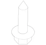 Support Bracket Screw