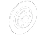 Disc Brake Rotor Rear